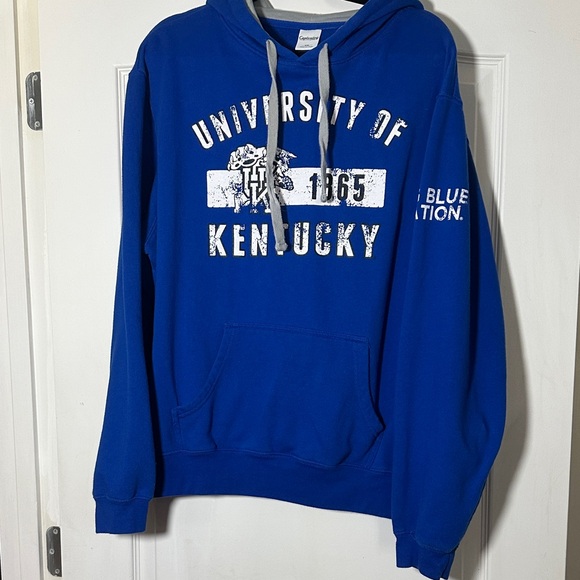 University of Kentucky Hoodie XXL – Big Blue Nation Pullover, Worn Once - Picture 1 of 5